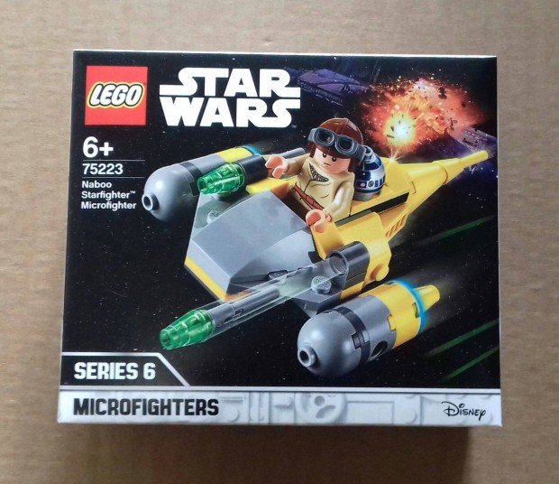 Sokfle Microfighter: bontatlan Star Wars LEGO 75223 Naboo Star. Foxr