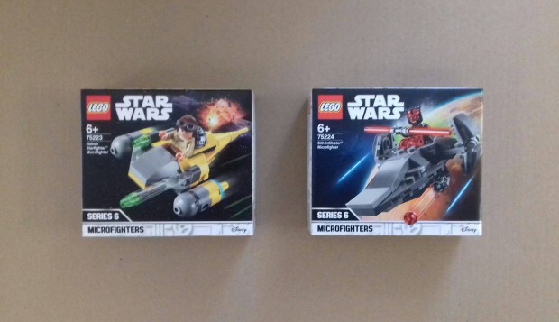 Sokfle Microfighter: j Star Wars LEGO 75223 + 75224 Darth Maul Foxr