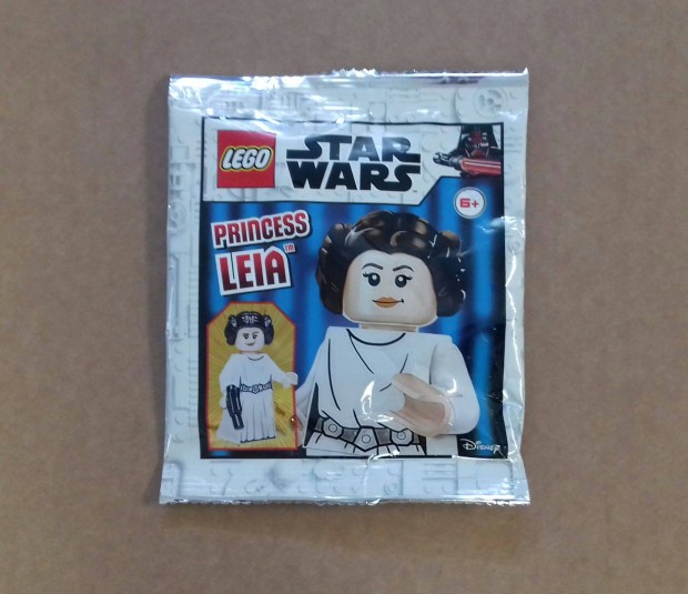 Sokfle minifigura: bontatlan Star Wars LEGO Leia hercegn 1977-bl