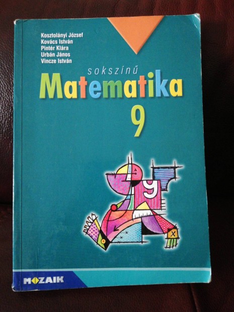 Sokszn matematika 9.osztly Mozaik kiad 