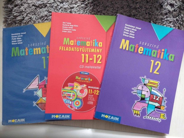 Sokszn matematika tanknyv s feladatgyjtemny 11-12 (Mozaik)