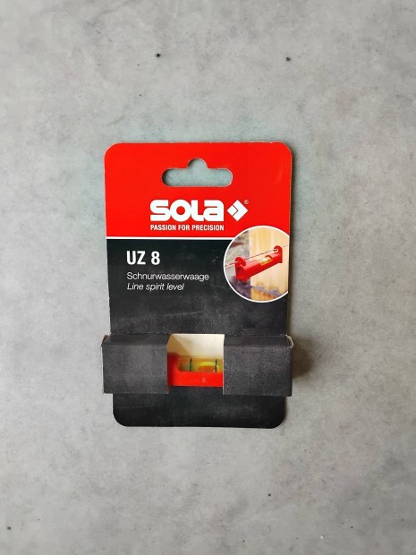 Sola zsinóros vízmérték, falra akasztható