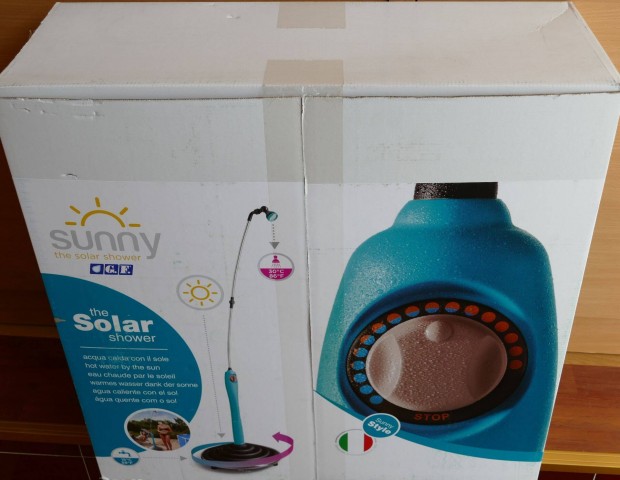 Solar kerti zuhany új