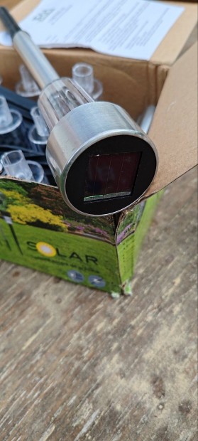 Solar lámpa szett napelemes kerti lámpák