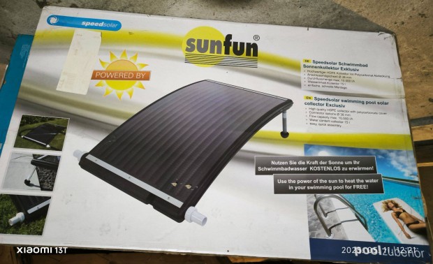 Solar medencefűtő