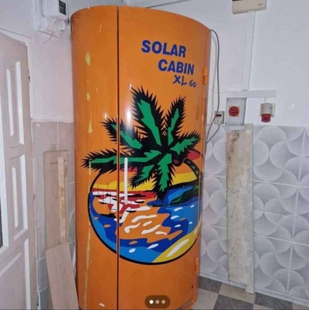Solarcabin xl60as állószolárium eladó helyhiány miatt 400V-os!