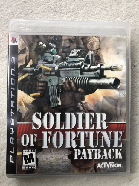 Soldier of Fortune Payback Ps3 Playstation 3 jtk