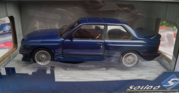 Solido 1/18 BMW E30 M3 1990