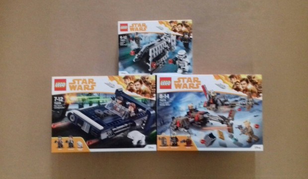 Solo: bontatlan Star Wars LEGO 75207 + 75209 Solo sikl + 75215 Foxrb