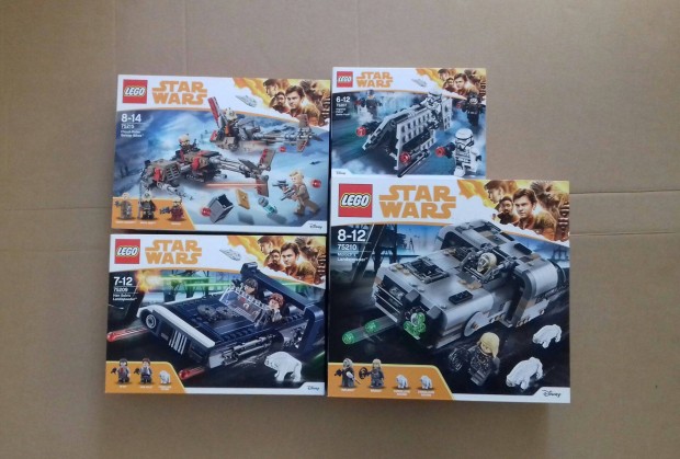 Solo: bontatlan Star Wars LEGO 75207 + 75209 + 75210 + 75215 Fox.rban