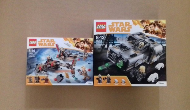 Solo: bontatlan Star Wars LEGO 75210 Moloch sikl + 75215 Cloud Fox.r