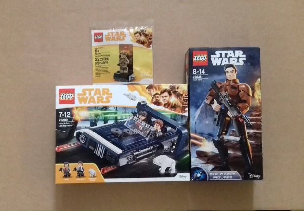 Solo bontatlan Star Wars LEGO 40300 Han Solo + 75209 + 75535 Fox.rban