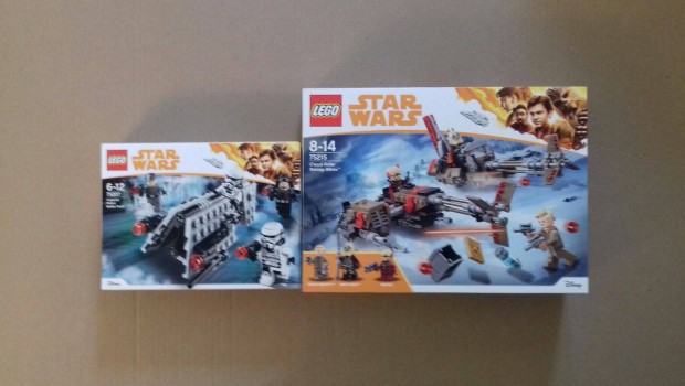 Solo bontatlan Star Wars LEGO 75207 Jrr + 75215 Cloud-Rider utnvt