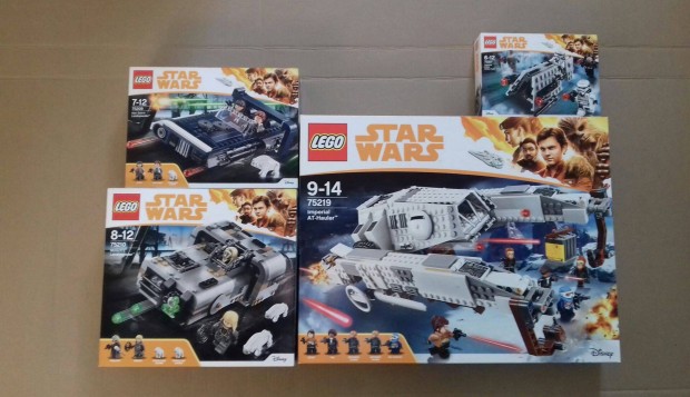 Solo bontatlan Star Wars LEGO 75207 + 75209 + 75210 + 75219 Fox.azrba
