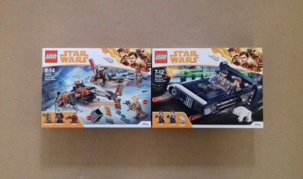 Solo bontatlan Star Wars LEGO 75209 Han terepsikl + 75215 Cloud Foxr
