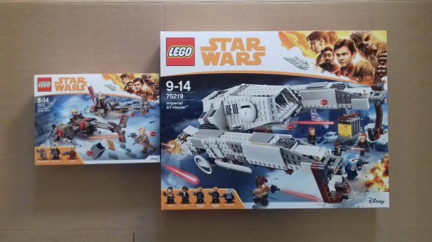 Solo bontatlan Star Wars LEGO 75215 Cloud-Rider + 75219 Hauler Foxrba