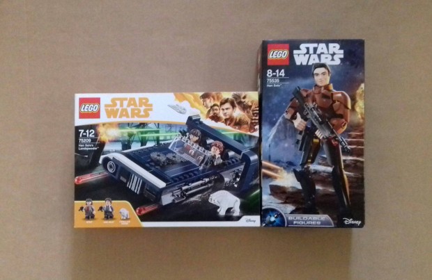 Solo bontatlan Star Wars LEGO 75535 Han Solo + 75209 Solo sikl Foxrb