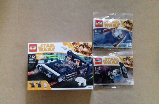 Solo j Star Wars LEGO 75209 Han terepsiklja + 30381 + 30498 Fox.rba