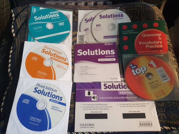 Solutions Third Edition -teacher's resource disc -6 CD + 2