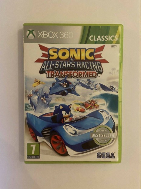 Sonic All Star Racing Transformed Xbox 360 jtk