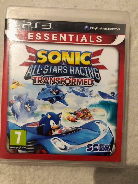 Sonic All Stars Racing Transformed Ps3 Playstation 3 jtk