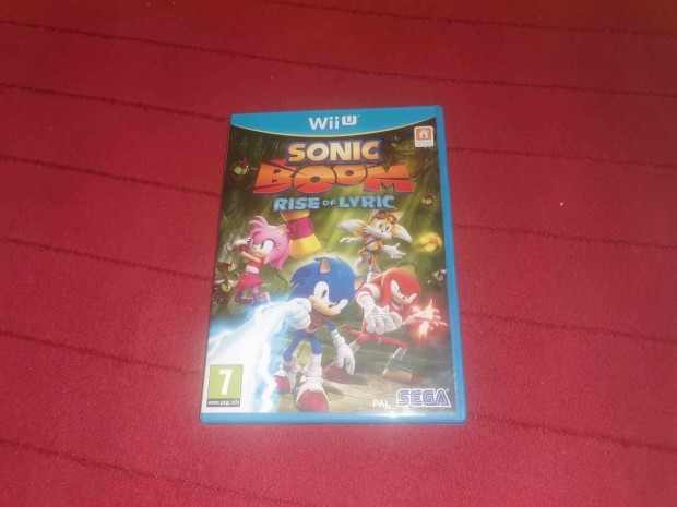 Sonic Boom: Rise Of Lyric PAL Wii U
