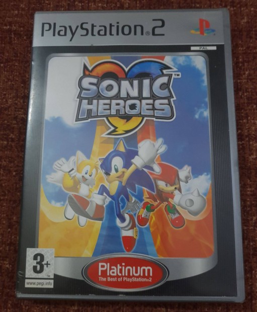 Sonic Heroes Playstation 2 eredeti lemez ( 6000 Ft )