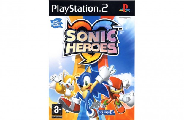 Sonic Heroes Ps2 lemezes jtk PAL