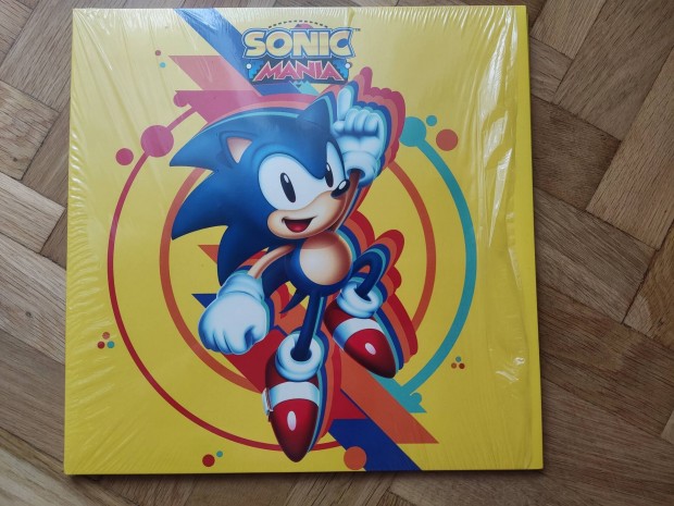 Sonic Mania vinyl bakelit lemez limitlt tltsz kk szn Sega