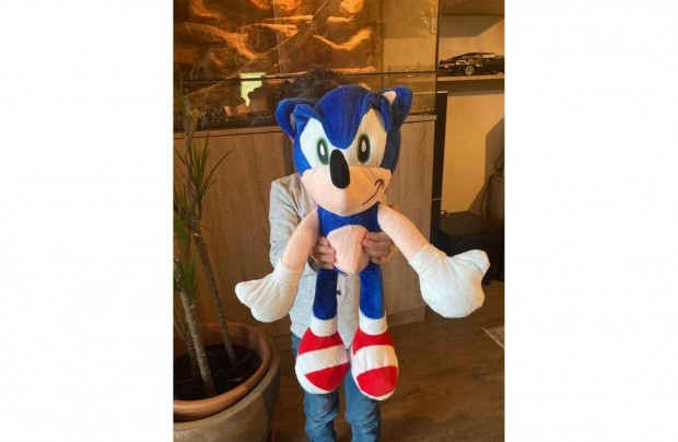 Sonic Plss Nagy mret 45 cm