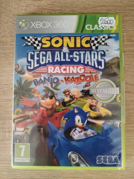 Sonic Racing Xbox 360 jtk 