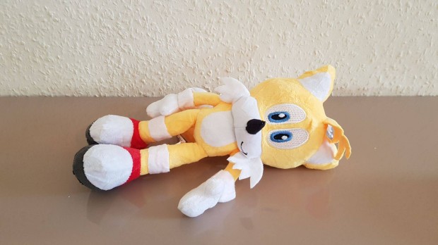 Sonic Sndiszn Tails srga plss 28 cm j Hedgehog szmlval