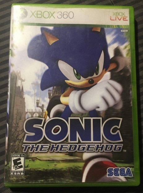 Sonic The Hedgehog (mászkálós) Gyári Xbox 360, Xbox ONE, Series X Játé