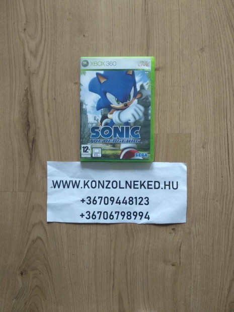 Sonic The Hedgehog eredeti Xbox 360 jtk