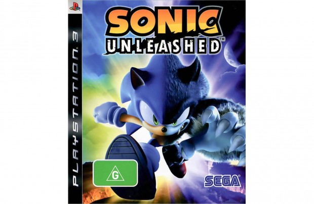 Sonic Unleashed Ps3 lemezes jtk