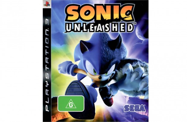 Sonic Unleashed Ps3 lemezes jtk