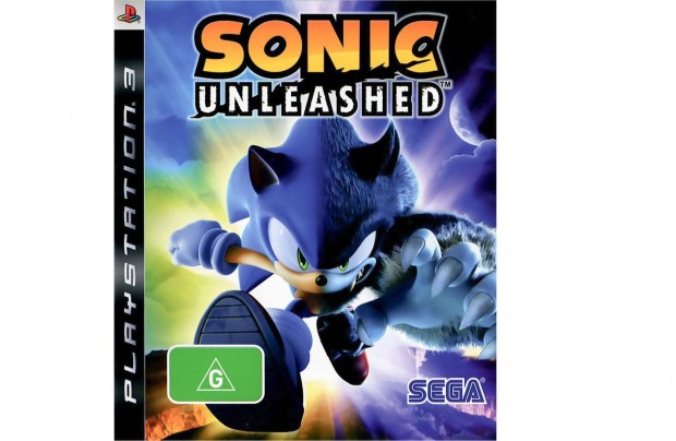 Sonic Unleashed Ps3 lemezes játék