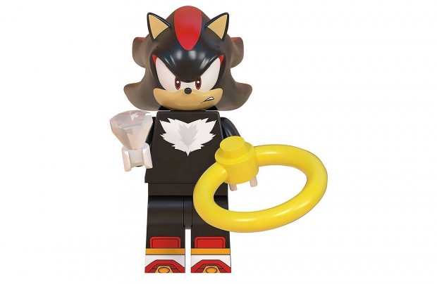 Sonic a sndiszn - Fekete Shadow Sonic mini figura