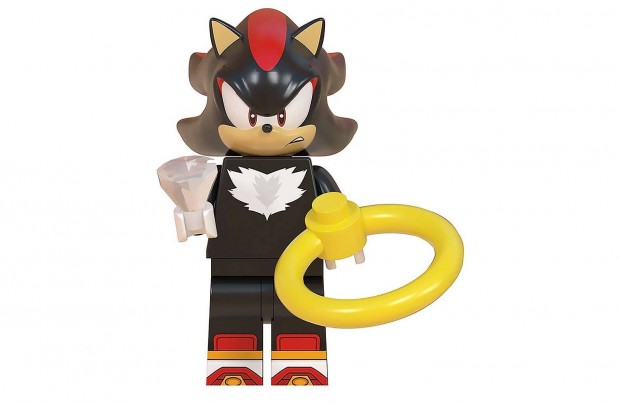Sonic a sndiszn - Fekete Shadow Sonic mini figura