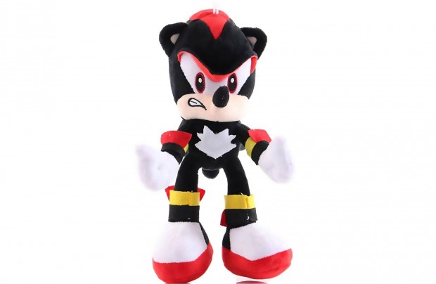 Sonic a sndiszn - Fekete Shadow plss 20 cm