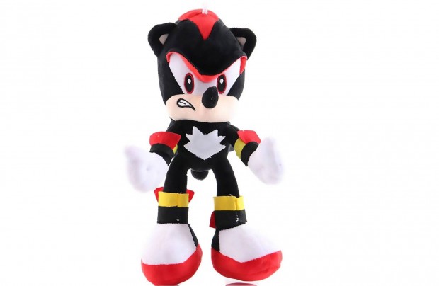 Sonic a sndiszn - Fekete Shadow plss 20 cm