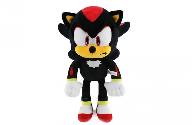 Sonic a sndiszn - Fekete Shadow plss 30 cm