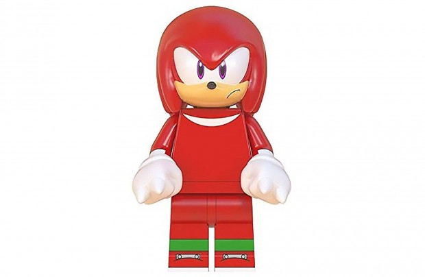 Sonic a sündisznó - Piros Knuckles mini figura