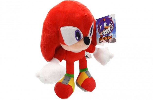 Sonic a sndiszn - Piros Knuckles plss 29 cm Sega Snic