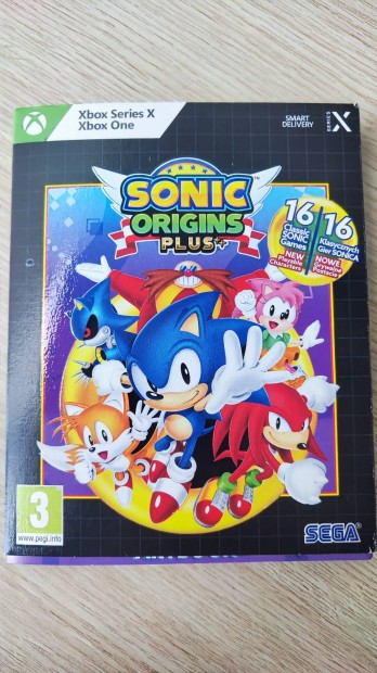 Sonic origins plus Xbox One, Series X - j 