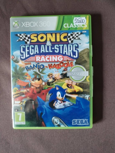 Sonic racing Xbox 360 jtk 