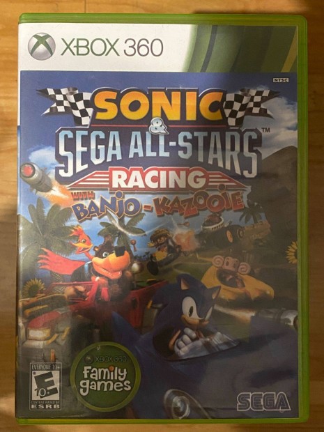 Sonic sega all-stars racing banjo-kazooie xbox 360