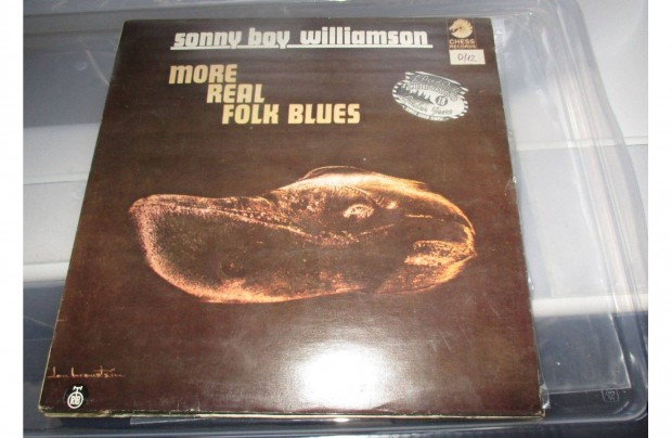 Sonny Boy Williamson more real folk blues LP hanglemez elad