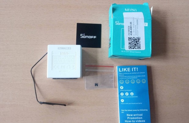 Sonoff mini r2 smart switch 10A, okoskapcsol, okosotthon