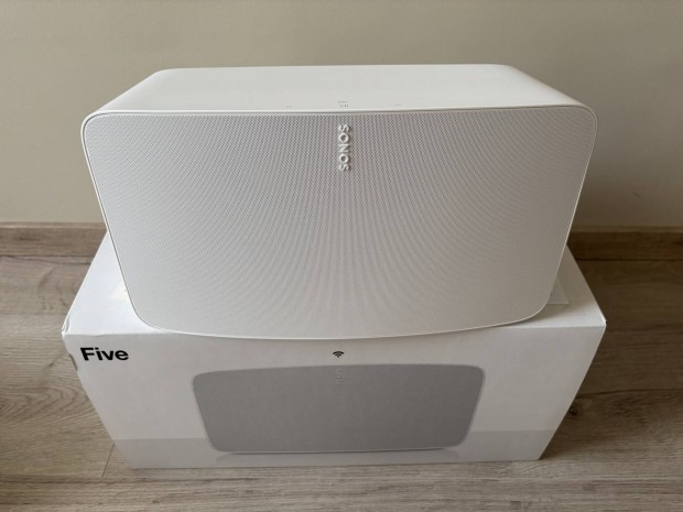 Sonos Five fehr, garancilis jszer